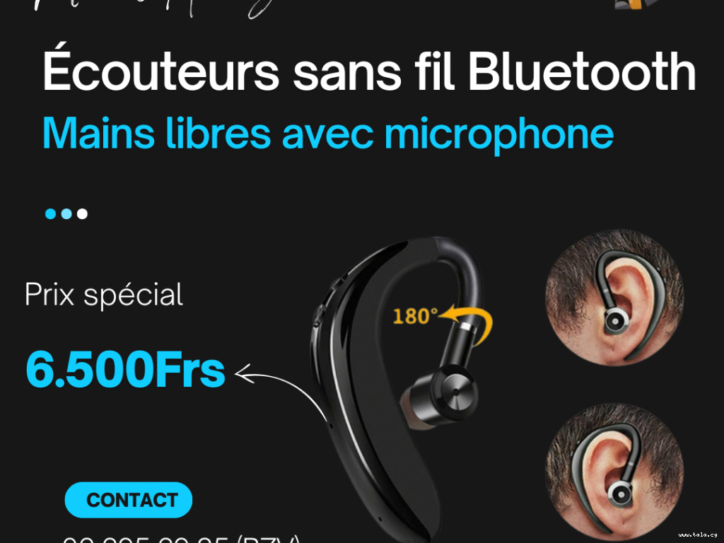 Écouteurs Bluetooth